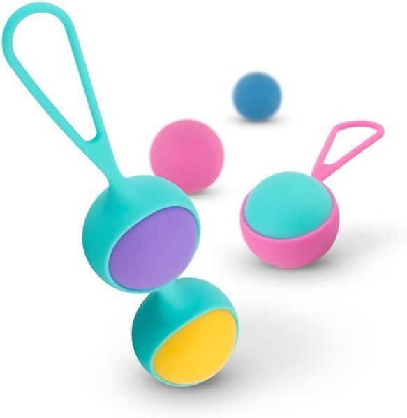 Набір вагінальних кульок PMV20 Vita Kegel Ball Set (5 шт, діаметр 3 см) SO8896 фото
