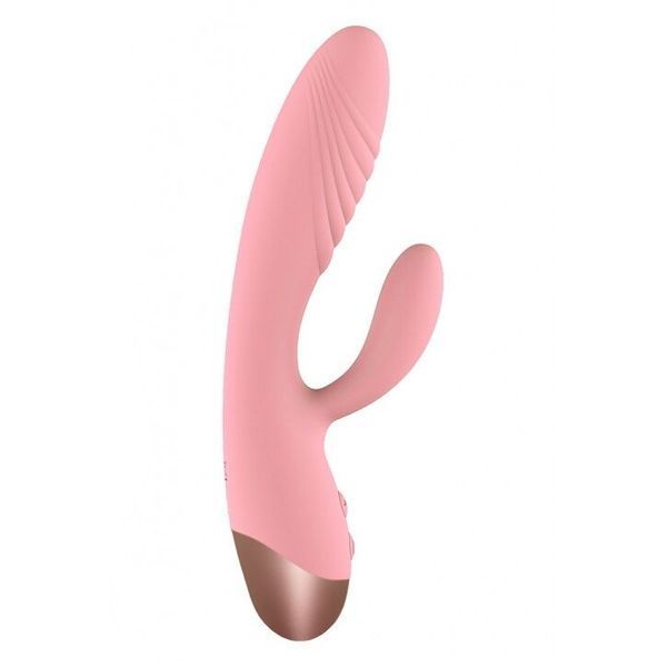 Вібратор-кролик - Wooomy Elali Pink Rabbit Vibrator SO7411 фото
