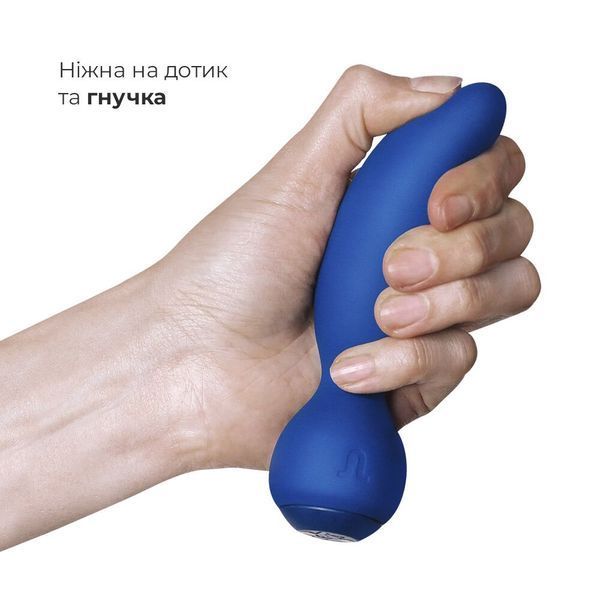 Анальна вібропробка, діаметр 3,5 см, soft-touch - Adrien Lastic Little Rocket SO4482 фото
