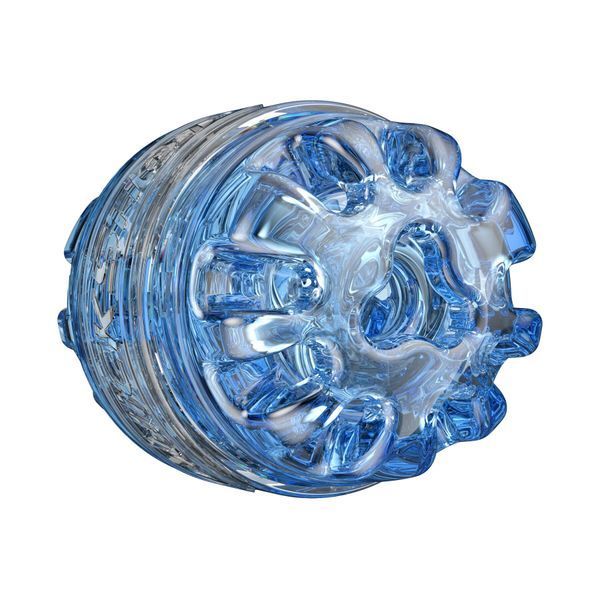 Мастурбатор компактний, для пар і мінету Fleshlight Quickshot Turbo Blue Ice SX0678 фото