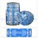 Мастурбатор компактний, для пар і мінету Fleshlight Quickshot Turbo Blue Ice SX0678 фото 1