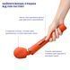 Вібромасажер, суперпотужний та легкий, до 6 годин роботи - Fun Factory VIM Vibrating Wand sunrise orange SX0919 фото 4