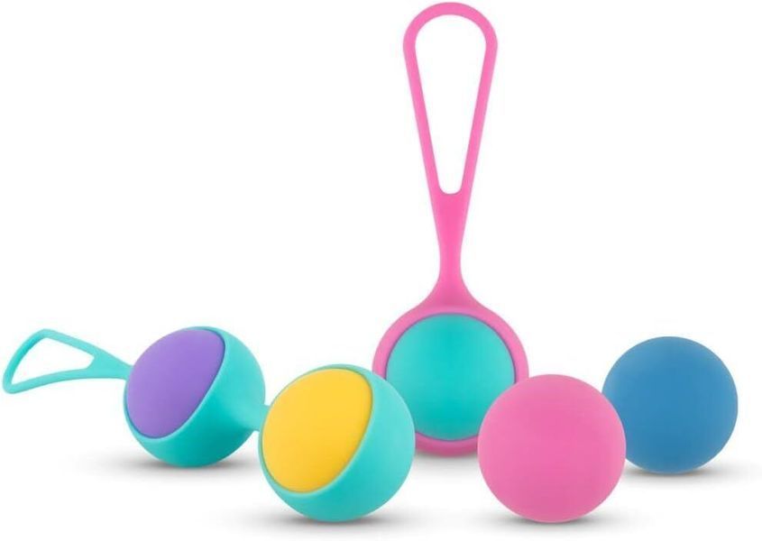Набір вагінальних кульок PMV20 Vita Kegel Ball Set (5 шт, діаметр 3 см) SO8896 фото