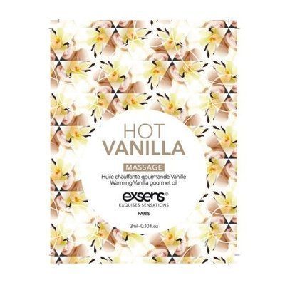 Пробник масажної олії, аромат Ваніль EXSENS Hot Vanilla (3 мл) SO2373 фото
