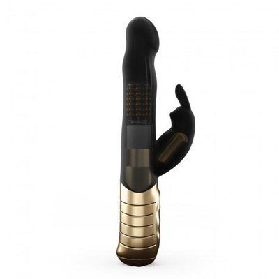 Вібратор-кролик з перлинним масажем і головкою, що обертається - Dorcel Baby Rabbit Gold 2.0 SO4068 фото