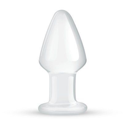 Скляна анальна пробка, діаметр 4,4 см - Gildo Glass Buttplug No. 25 SO4416 фото