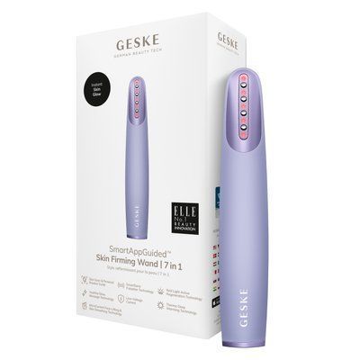 Пристрій для зміцнення і тонізації шкіри обличчя GESKE Skin Firming Wand 7в1 purple HB0433 фото