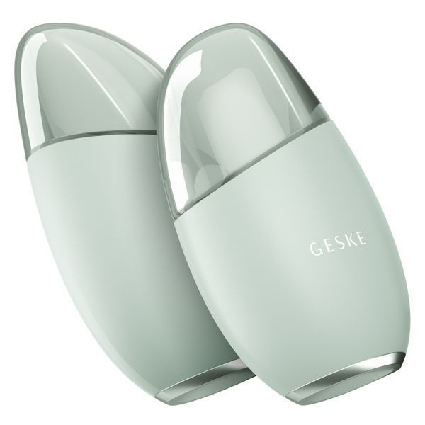 Масажер для обличчя GESKE Cool&Warm Eye and Face Massager 7в1 green HB0288 фото