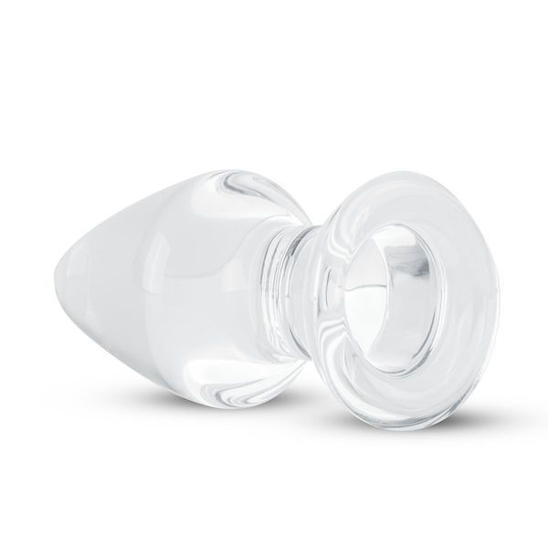 Скляна анальна пробка, діаметр 4,4 см - Gildo Glass Buttplug No. 25 SO4416 фото