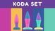 Набір анальних корків PMV20 Koda &mdash; Butt Plug Set SO8897 фото 5