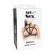 Портупея жіноча Art of Sex - Delaria Leather harness, Чорна L-2XL SO8323 фото 3