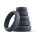 Набір плоских ерекційних кілець Boners 6-Piece Cock Ring Set (6 шт) SO8847 фото 1