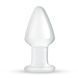 Скляна анальна пробка, діаметр 4,4 см - Gildo Glass Buttplug No. 25 SO4416 фото 1