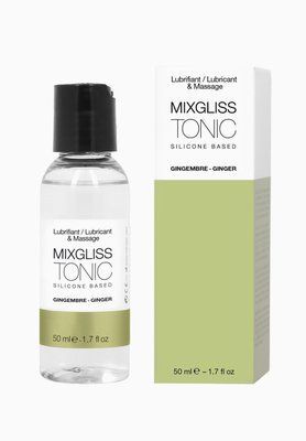 Лубрикант на силіконовій основі з ароматом імбиру (50 мл) MixGliss TONIC - GINGEMBRE SO1359 фото