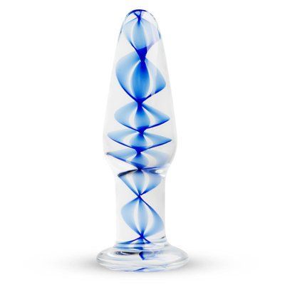 Скляна анальна пробка, діаметр 3,2 см - Gildo Glass Buttplug No. 23 SO4417 фото