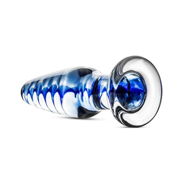 Скляна анальна пробка, діаметр 3,2 см - Gildo Glass Buttplug No. 23 SO4417 фото