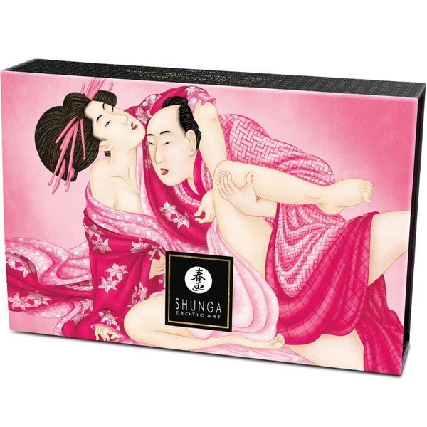 Смачна пудра для оральних пестощів, смак Малини Shunga Body Powder &ndash; Raspberry feeling (75 гр) SX0588 фото