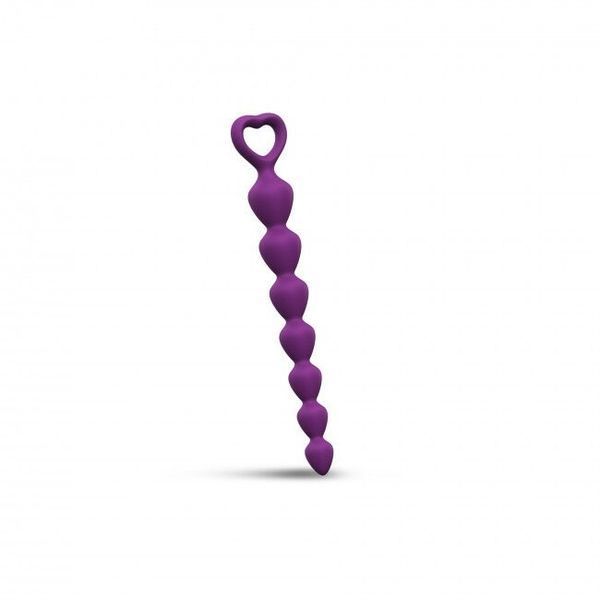 Анальний ланцюжок фіолетовий, розмір S - Love To Love BING BANG S PURPLE RAIN SO5085 фото