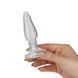 Скляна анальна пробка, діаметр 3,1 см, віброкуля в подарунок - Pillow Talk Fancy Luxurious Glass Anal Plug SO6833 фото 7