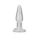 Скляна анальна пробка, діаметр 3,1 см, віброкуля в подарунок - Pillow Talk Fancy Luxurious Glass Anal Plug SO6833 фото 1