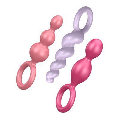 Набір анальних іграшок, макс. діаметр 3 см - Satisfyer Plugs SO2324 фото