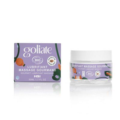 Масажна олія-лубрикант з ароматом та смаком фундука Goliate Couple Gourmand Noisette 50 мл SX3011 фото