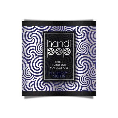 Пробник, смачний гель для мінету Чорничний кекс - Sensuva Handipop Blueberry Muffin (6 мл) SO7829 фото