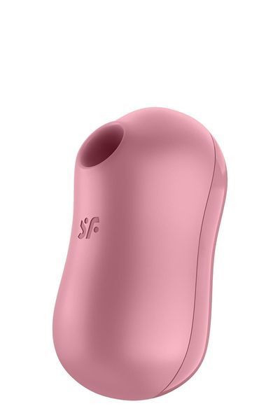Вакуумний стимулятор із вібрацією Satisfyer Cotton Candy Light Red SO6282 фото
