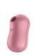 Вакуумний стимулятор із вібрацією Satisfyer Cotton Candy Light Red SO6282 фото 3