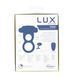 Подвійне ерекційне кільце з вібрацією Lux Active-Triad - Vibrating Dual Cock Ring, пульт ДК SO5575 фото 7