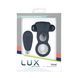 Подвійне ерекційне кільце з вібрацією Lux Active-Triad - Vibrating Dual Cock Ring, пульт ДК SO5575 фото 6