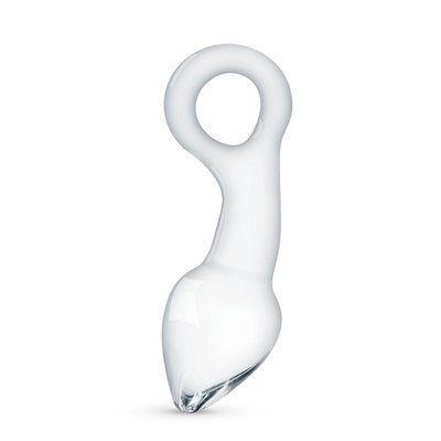Скляний стимулятор простати, диаметр 4,2 см - Gildo Glass Prostate Plug No. 13 SO4418 фото
