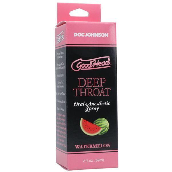Спрей для глибокого мінету зі смаком Кавуна - Doc Johnson GoodHead DeepThroat Spray Watermelon (59 мл) SO3491 фото