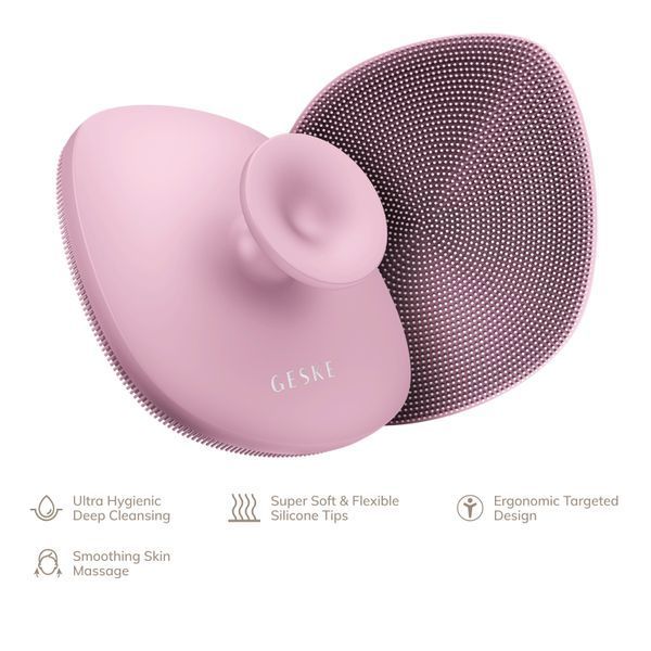Щітка для тіла GESKE Body Brush 4в1 pink HB0335 фото
