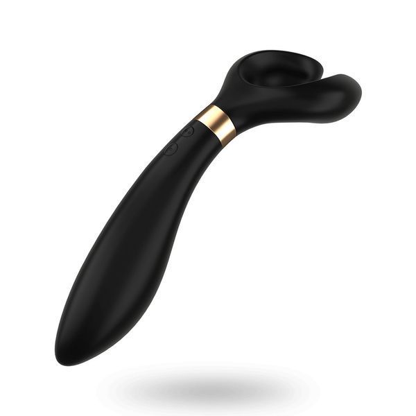 Вібратор для пар, три мотори, багатофункціональний - Satisfyer Endless Fun Black SO3108 фото