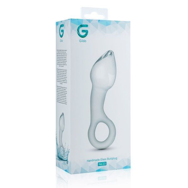 Скляний стимулятор простати, диаметр 4,2 см - Gildo Glass Prostate Plug No. 13 SO4418 фото