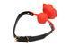 Силіконовий кляп з трояндою Master Series: Blossom Silicone Rose Gag &ndash; Red SO8801 фото 5