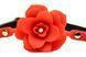 Силіконовий кляп з трояндою Master Series: Blossom Silicone Rose Gag &ndash; Red SO8801 фото 10