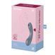 Вакуумний стимулятор з вібрацією Satisfyer Curvy Trinity 1 Bluegrey, іграшка 3в1 SO8408 фото 4