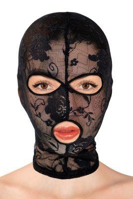 Маска для БДСМ - Fetish Tentation Patterned fishnet hood SX1373 фото