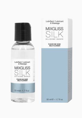 Лубрикант на силіконовій основі з квітковим ароматом (50 мл) MixGliss SILK - FLEUR DE SOIE SO1361 фото