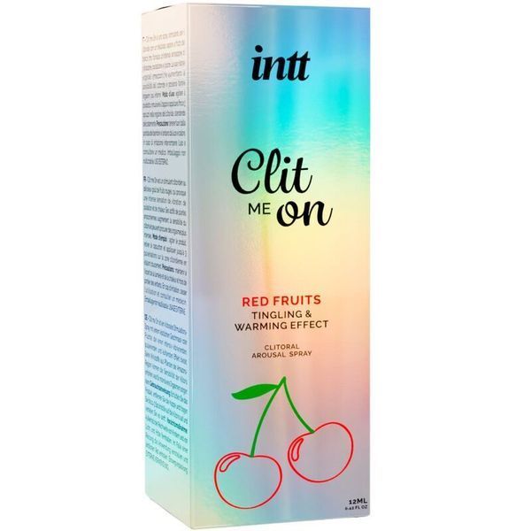 Збуджувальний спрей для клітора, зігріваючий ефект - Intt Clit Me On Red Fruits Warming Effect (12 мл) SO8393 фото