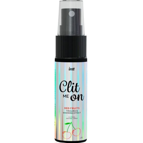Збуджувальний спрей для клітора, зігріваючий ефект - Intt Clit Me On Red Fruits Warming Effect (12 мл) SO8393 фото