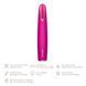 Пристрій для зміцнення і тонізації шкіри обличчя GESKE Skin Firming Wand 7в1 magenta HB0430 фото 2