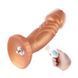 Віброфалоімітатор для секс-машин Hismith Slightly Curved Vibrating Silicone Dildo Monster Series SO9963 фото 1