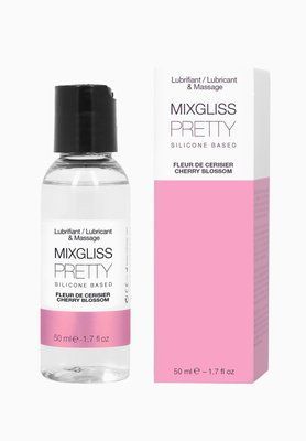 Лубрикант на силіконовій основі з ароматом квіток вишні (50 мл) MixGliss PRETTY - FLEUR CERISIER SO1362 фото