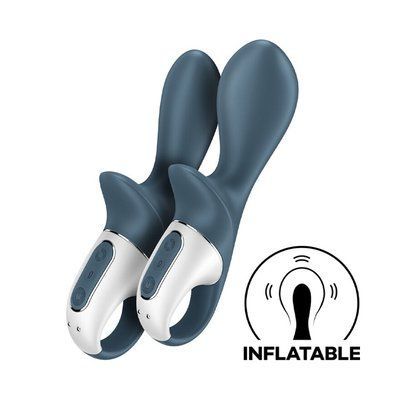 Анальний вібратор надувний - Satisfyer Air Pump Booty 2 SO8410 фото