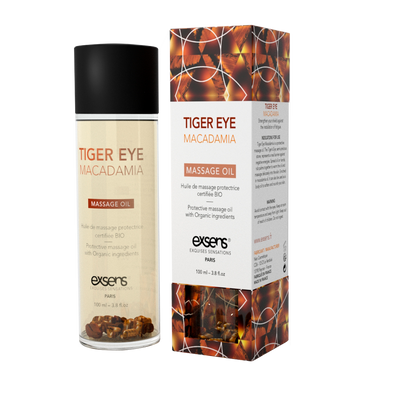 Масажна олія Тигрове око Макадамія, 100 мл, натуральне EXSENS Tiger Eye Macadamia SO2379 фото