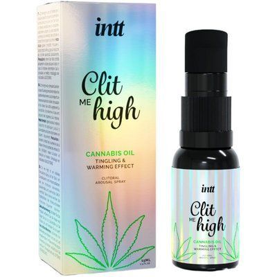 Збуджувальний гель для клітора, сильна стимуляція - Intt Clit Me On High Cannabis Oil (15 мл) SO8394 фото