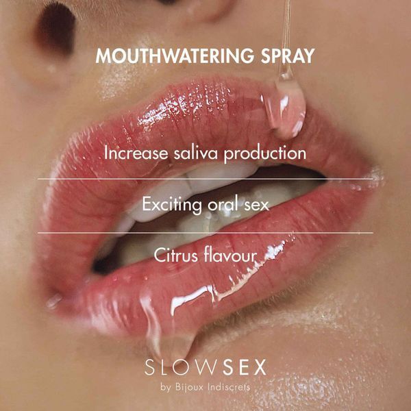 Спрей для посилення слиновиділення - Bijoux Indiscrets Slow Sex Mouthwatering spray SO5908 фото